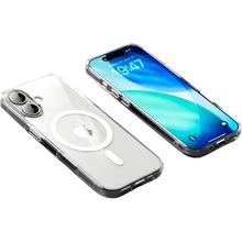 Чехол BECOVER FIBRA Crystal Case with MagSafe для Apple iPhone 17 Transparent (715366)