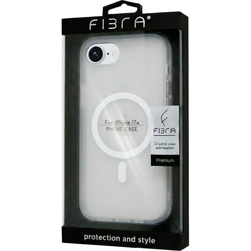 Чохол BECOVER FIBRA Crystal Case with MagSafe для Apple iPhone 17 Air Transparent (715367) Колір прозорий