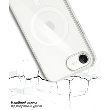 Чохол BECOVER FIBRA Crystal Case with MagSafe для Apple iPhone 17 Air Transparent (715367)