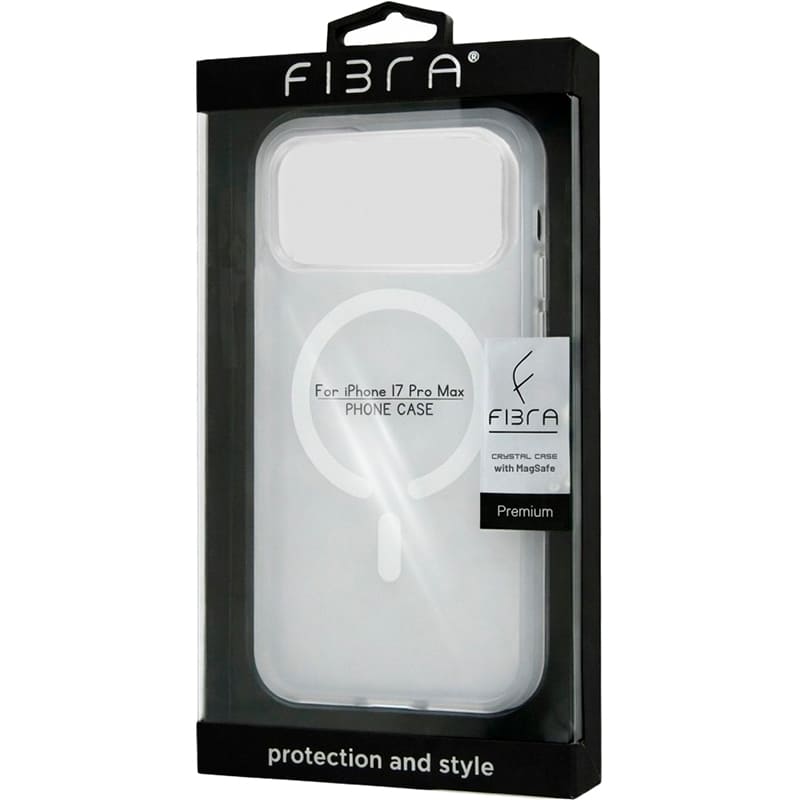 Чехол BECOVER FIBRA Crystal Case with MagSafe для Apple iPhone 17 Pro Max Transparent (715370) Цвет прозрачный