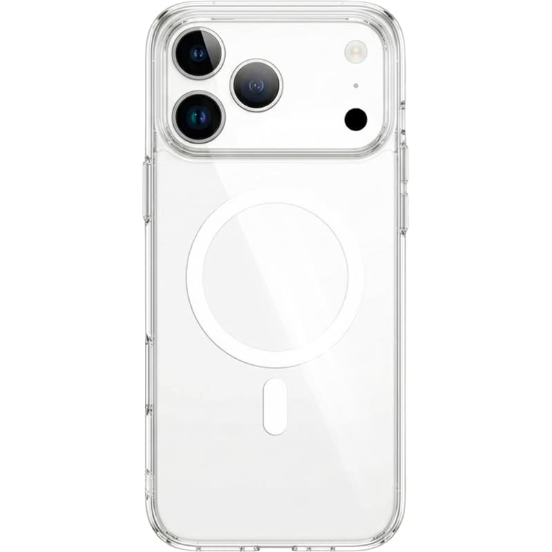 Чехол BECOVER FIBRA Crystal Case with MagSafe для Apple iPhone 17 Pro Max Transparent (715370)