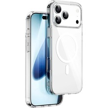 Чехол BECOVER FIBRA Crystal Case with MagSafe для Apple iPhone 17 Pro Max Transparent (715370)