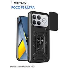 Чохол BECOVER Military для Poco F8 Ultra Black (715404)