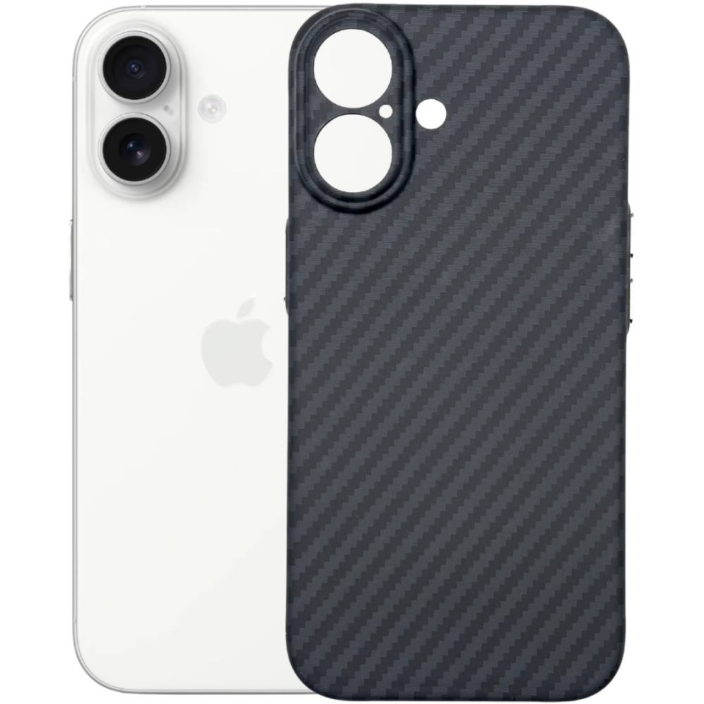 Чохол BECOVER FIBRA Carbonite case with MagSafe для Apple iPhone 17 Black (715406) Сумісність за моделлю Apple iPhone 17
