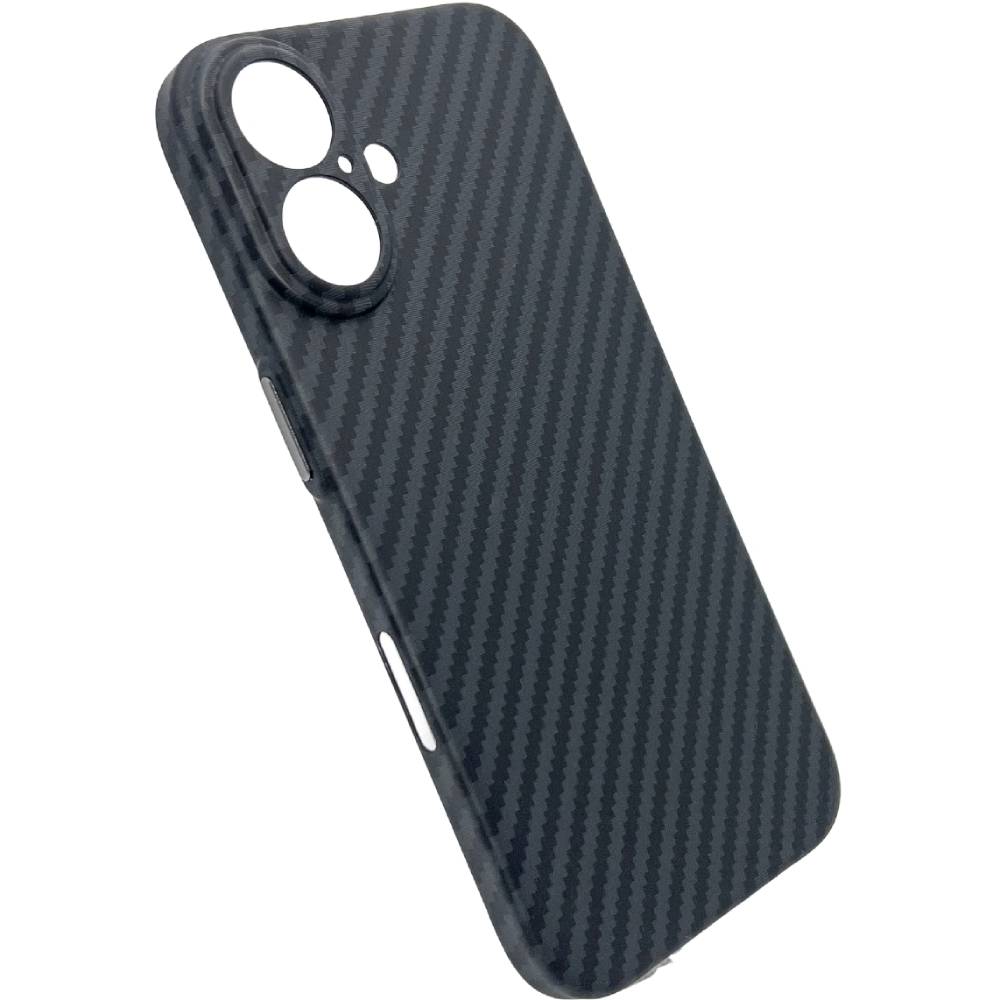 Чохол BECOVER FIBRA Carbonite case with MagSafe для Apple iPhone 17 Black (715406) Колір чорний