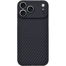Чехол BECOVER FIBRA Carbonite case with MagSafe для Apple iPhone 17 Pro Black (715409)