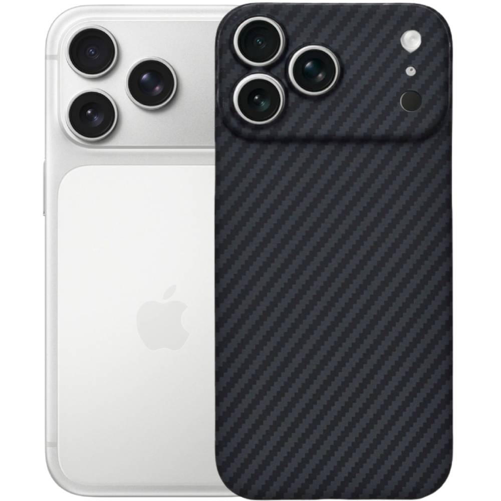 Чехол BECOVER FIBRA Carbonite case with MagSafe для Apple iPhone 17 Pro Black (715409) Тип чехол-накладка