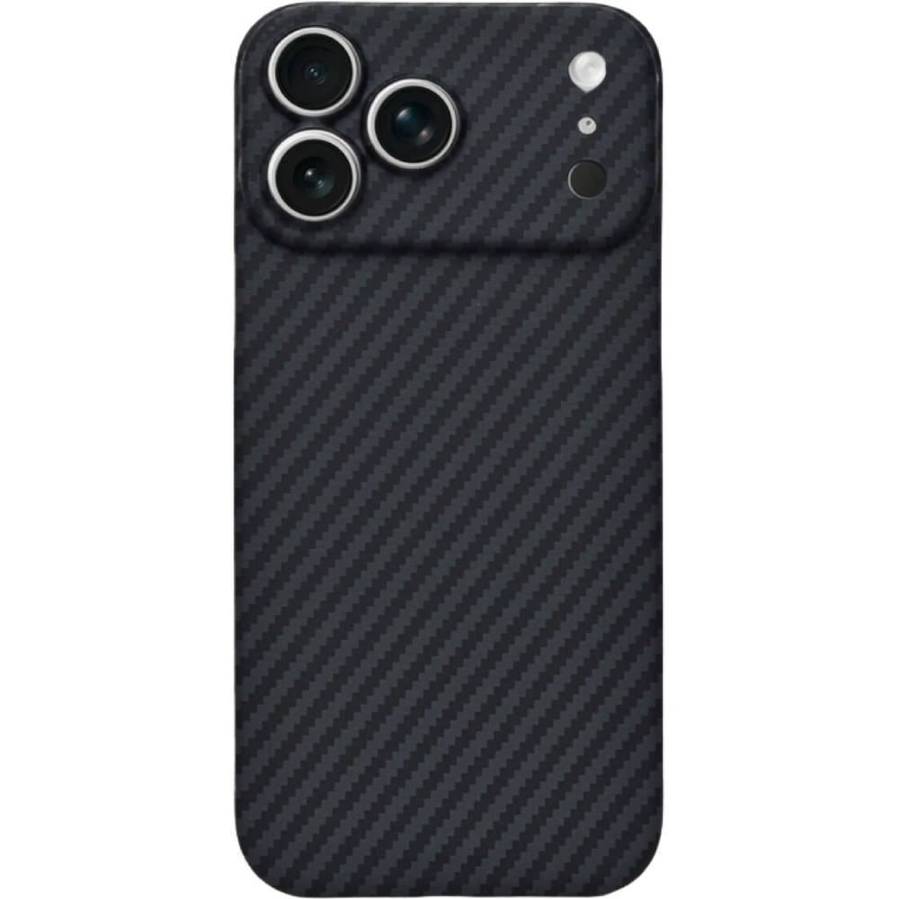 Чехол BECOVER FIBRA Carbonite case with MagSafe для Apple iPhone 17 Pro Max Black (715410)