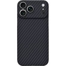 Чехол BECOVER FIBRA Carbonite case with MagSafe для Apple iPhone 17 Pro Max Black (715410)