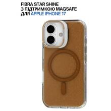 Чохол BECOVER FIBRA Star Shine with MagSafe для Apple iPhone 17 Desert Gold (715412)