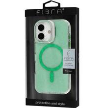 Чехол BECOVER FIBRA Star Shine with MagSafe для Apple iPhone 17 Green (715413)