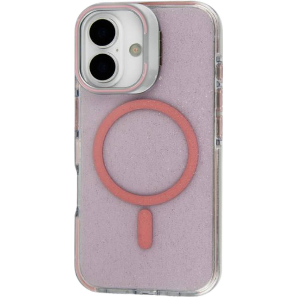 Чехол BECOVER FIBRA Star Shine with MagSafe для Apple iPhone 17 Light Pink (715414) Цвет розовый