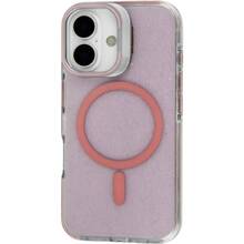 Чехол BECOVER FIBRA Star Shine with MagSafe для Apple iPhone 17 Light Pink (715414)