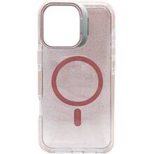 Чехол BECOVER FIBRA Star Shine with MagSafe для Apple iPhone 17 Light Pink (715414)