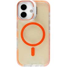 Чохол BECOVER FIBRA Star Shine with MagSafe для Apple iPhone 17 Orange (715415)