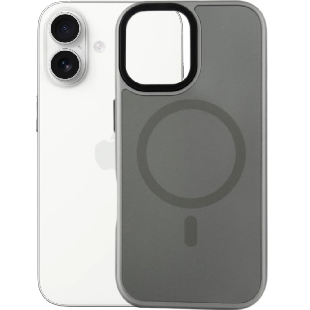 Чохол BECOVER FIBRA ArcLine Case with MagSafe для Apple iPhone 17 Gray (715374) Колір сірий