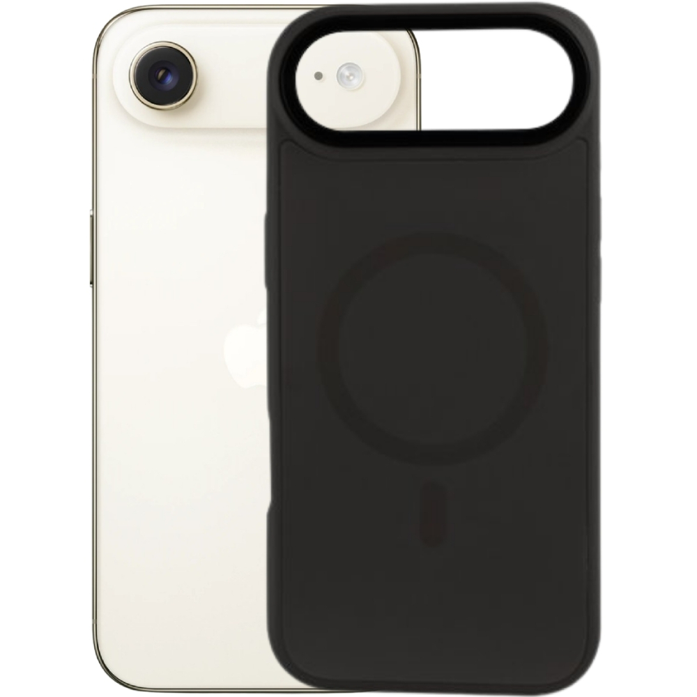 Чохол BECOVER FIBRA ArcLine Case with MagSafe для Apple iPhone 17 Air Black (715375) Колір чорний