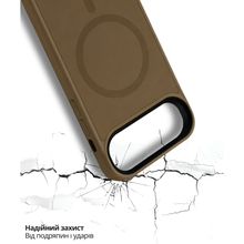 Чехол BECOVER FIBRA ArcLine Case with MagSafe для Apple iPhone 17 Air Brown (715376)