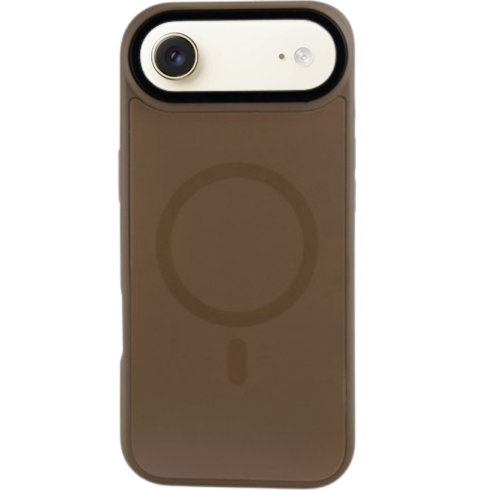 Чехол BECOVER FIBRA ArcLine Case with MagSafe для Apple iPhone 17 Air Brown (715376) Материал поликарбонат