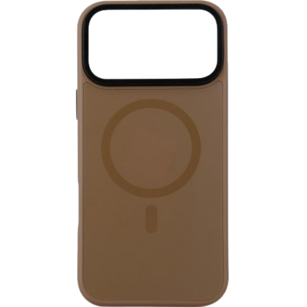 Чохол BECOVER FIBRA ArcLine Case with MagSafe для Apple iPhone 17 Pro Brown (715383)