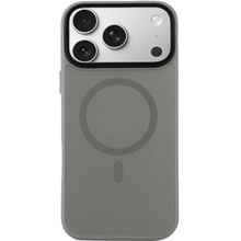 Чехол BECOVER FIBRA ArcLine Case with MagSafe для Apple iPhone 17 Pro Gray (715384)