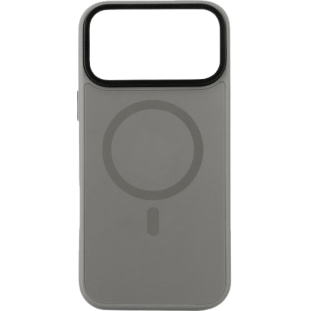 Чехол BECOVER FIBRA ArcLine Case with MagSafe для Apple iPhone 17 Pro Gray (715384)