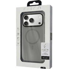 Чехол BECOVER FIBRA ArcLine Case with MagSafe для Apple iPhone 17 Pro Gray (715384)
