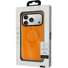 Чохол BECOVER FIBRA ArcLine Case with MagSafe для Apple iPhone 17 Pro Orange (715385)