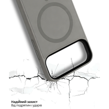 Чохол BECOVER FIBRA ArcLine Case with MagSafe для Apple iPhone 17 Pro Max Gray (715389)