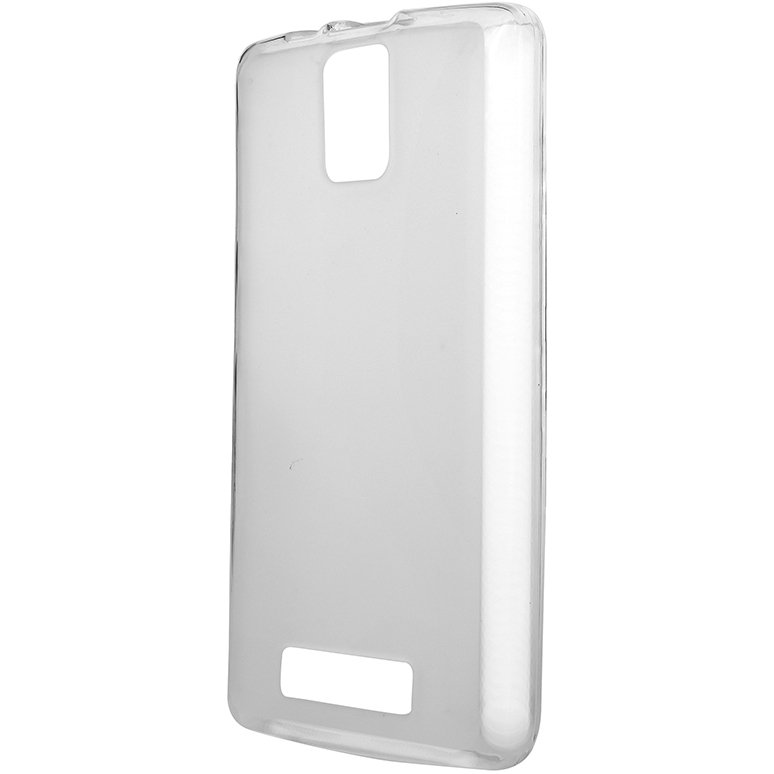 Чехол DROBAK Elastic PU для Lenovo A1000 White Clear (219201)