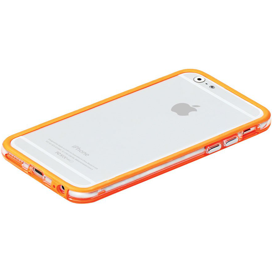 Бампер PROMATE Bump-I6 для iPhone 6/6s Orange Тип чохол-накладка