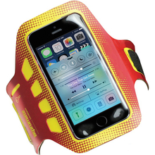 Спортивний чохол на руку PROMATE LiveBand для iPhone 5/5S Red