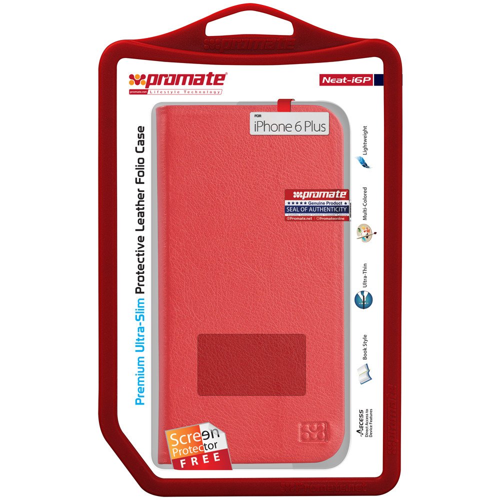 Фото 3 Чохол PROMATE Neat-I6 для iPhone 6/6s Red/Grey