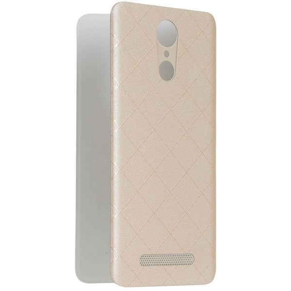 Чехол DIGI BRAVIS S500 Diamond - PU Leather Book Gold Тип чехол-книжка