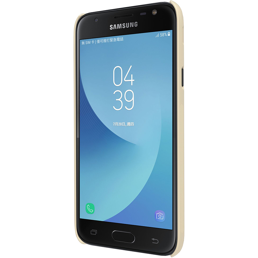 Чохол NILLKIN Samsung J3 (2017)/J330 Frosted Shield (Gold) Матеріал пластик