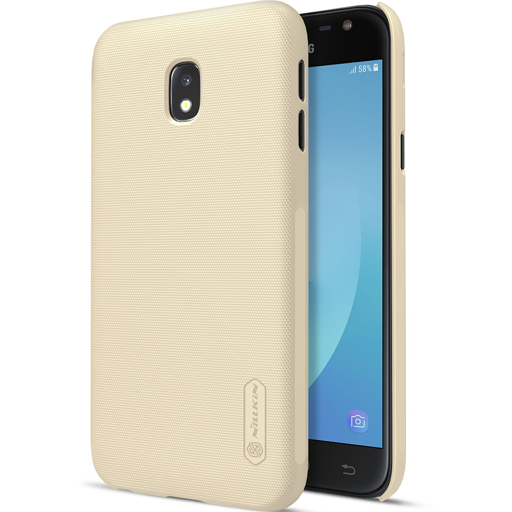 Зовнішній вигляд Чохол NILLKIN Samsung J3 (2017)/J330 Frosted Shield (Gold)