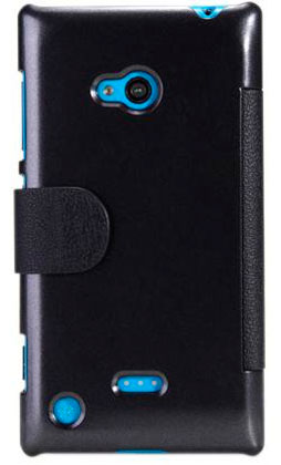 Чохол NILLKIN Nokia Lumia 720 - Fresh Series Leather Case (Black) Колір чорний