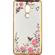 Чехол BECOVER Flowers для Huawei GR5 2017 Gold (701295)