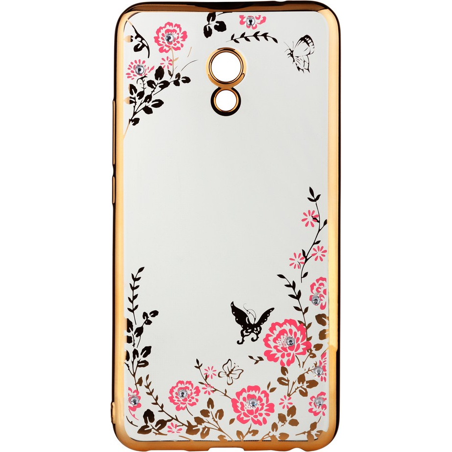 Чохол BECOVER Flowers Series для Meizu MX6 Gold (701307)