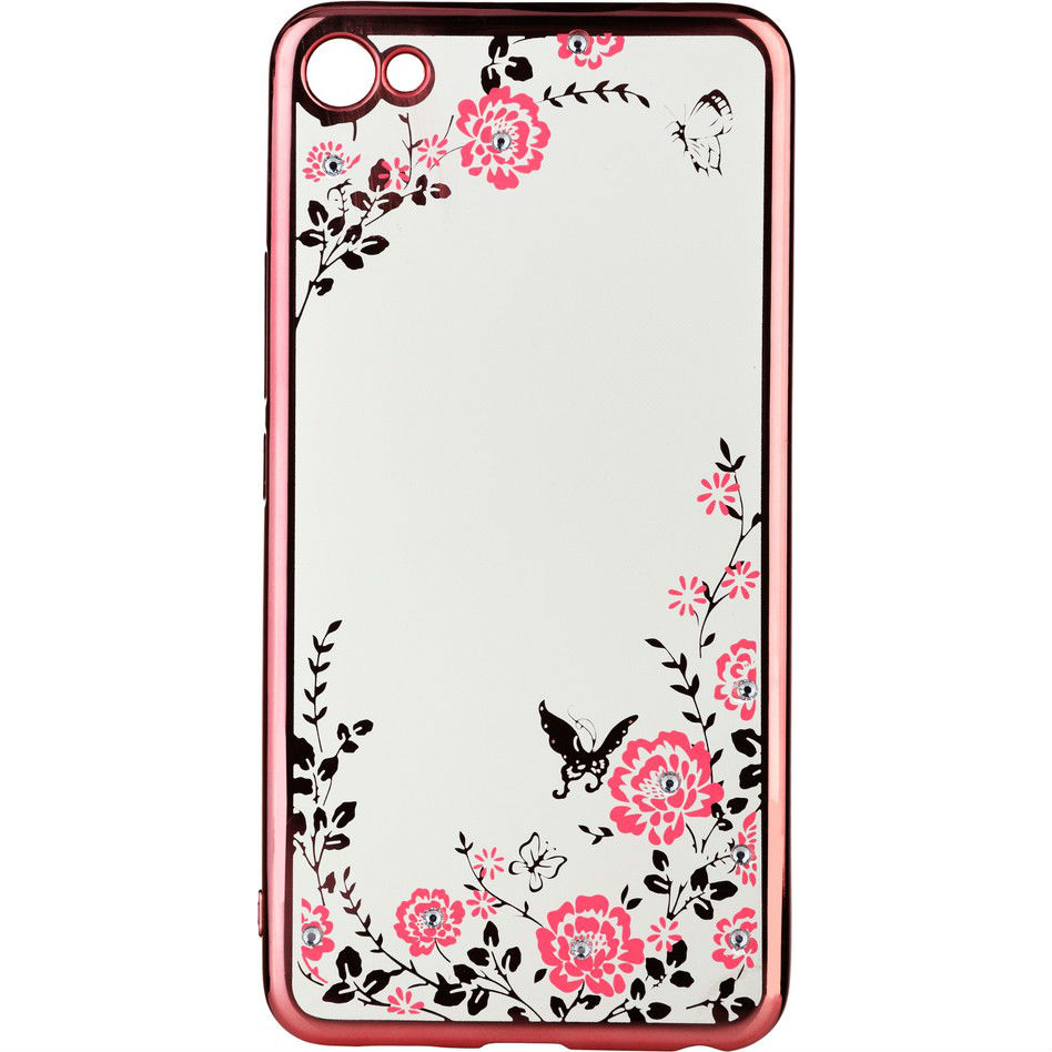 Чехол BECOVER Flowers Series для Meizu U20 Pink (701312)