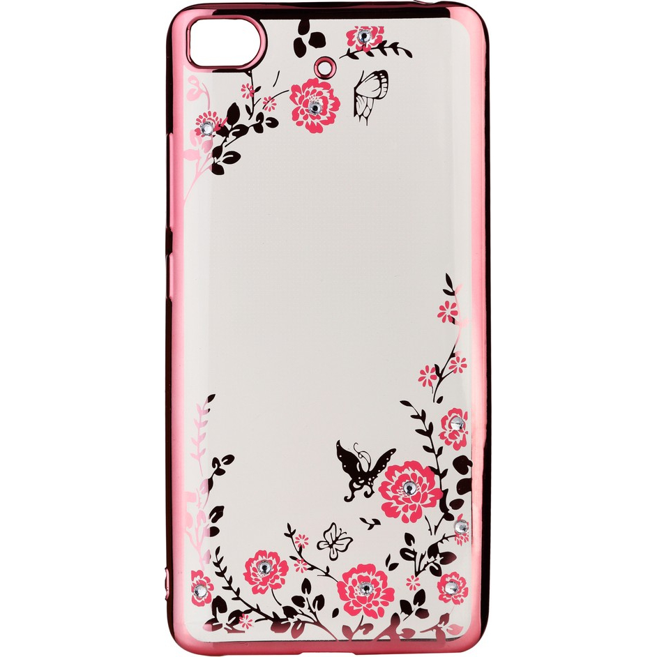 Чохол BECOVER Flowers для Xiaomi Redmi Mi5s Pink (701328)