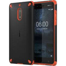 Чохол NOKIA CC-501 for NOKIA 6 BLACK ORANGE (1A21MKV00VA)