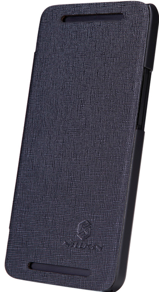 Чохол NILLKIN HTC ONE (M7) - Crossed Leather Style Case (Black) Колір чорний