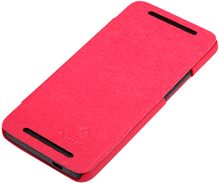 Чохол NILLKIN HTC ONE (M7) - Crossed Leather Style Case (Red)