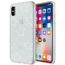 Чехол INCIPIO for APPLE iPhone X Classic - Glitter Star Cut Out