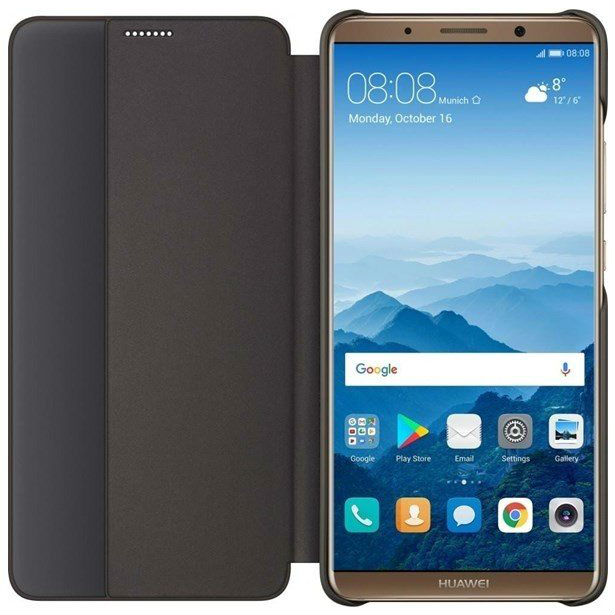 Чохол HUAWEI Mate 10 Pro Smart View Cover (Brown) Матеріал поліуретан