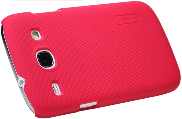 Чохол NILLKIN Samsung I8262 - Super Frosted Shield (Red) Матеріал пластик