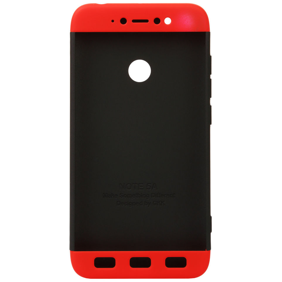 Чохол BECOVER для Xiaomi Redmi Note 5A Black-Red (701870)