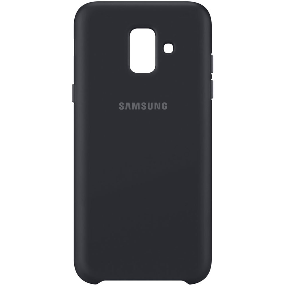 

Чехол SAMSUNG для Samsung Galaxy A6 (2018) A600 Dual Layer Cover Black (EF-PA600CBEGRU), A6 2018/A600 - Dual Layer Cover