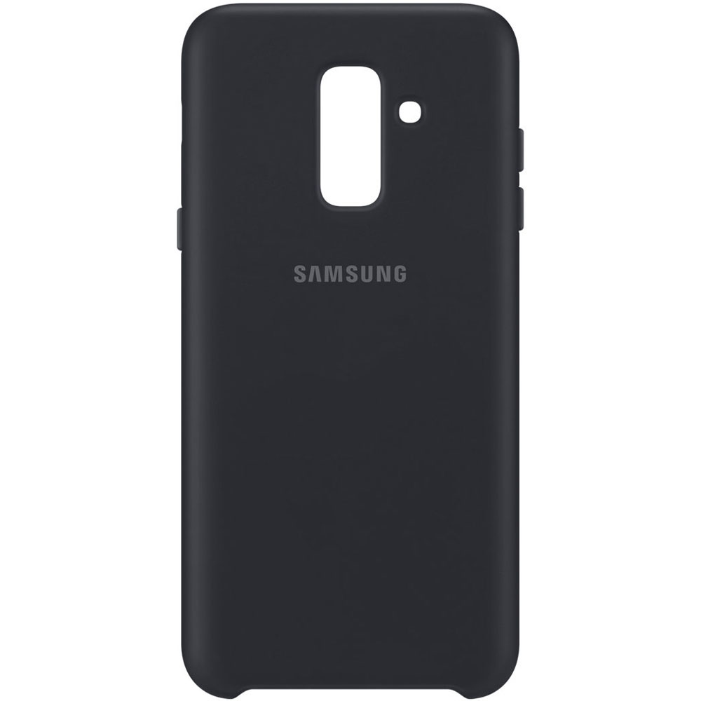 

Чехол SAMSUNG для Samsung Galaxy A6+ 2018 A605 Dual Layer Cover Black (EF-PA605CBEGRU), A6+ 2018/A605 - Dual Layer Cover